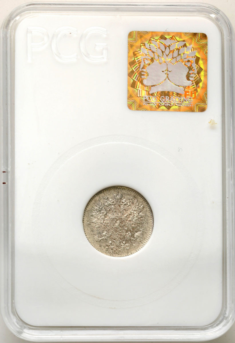Rosja / Finlandia. Mikołaj II. 50 pennia 1916 S, Helsinki